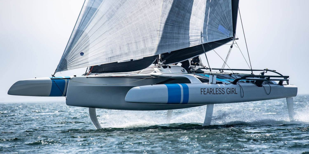 TF10 Hydrofoiling Trimaran - Hydrofoil | DNA Performance Sailing